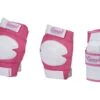 Merkloos Champz Skate Bescherming Set Voor Kinderen Roze/Wit -Buiten Kamperen 652e858d4e32d8.62183560