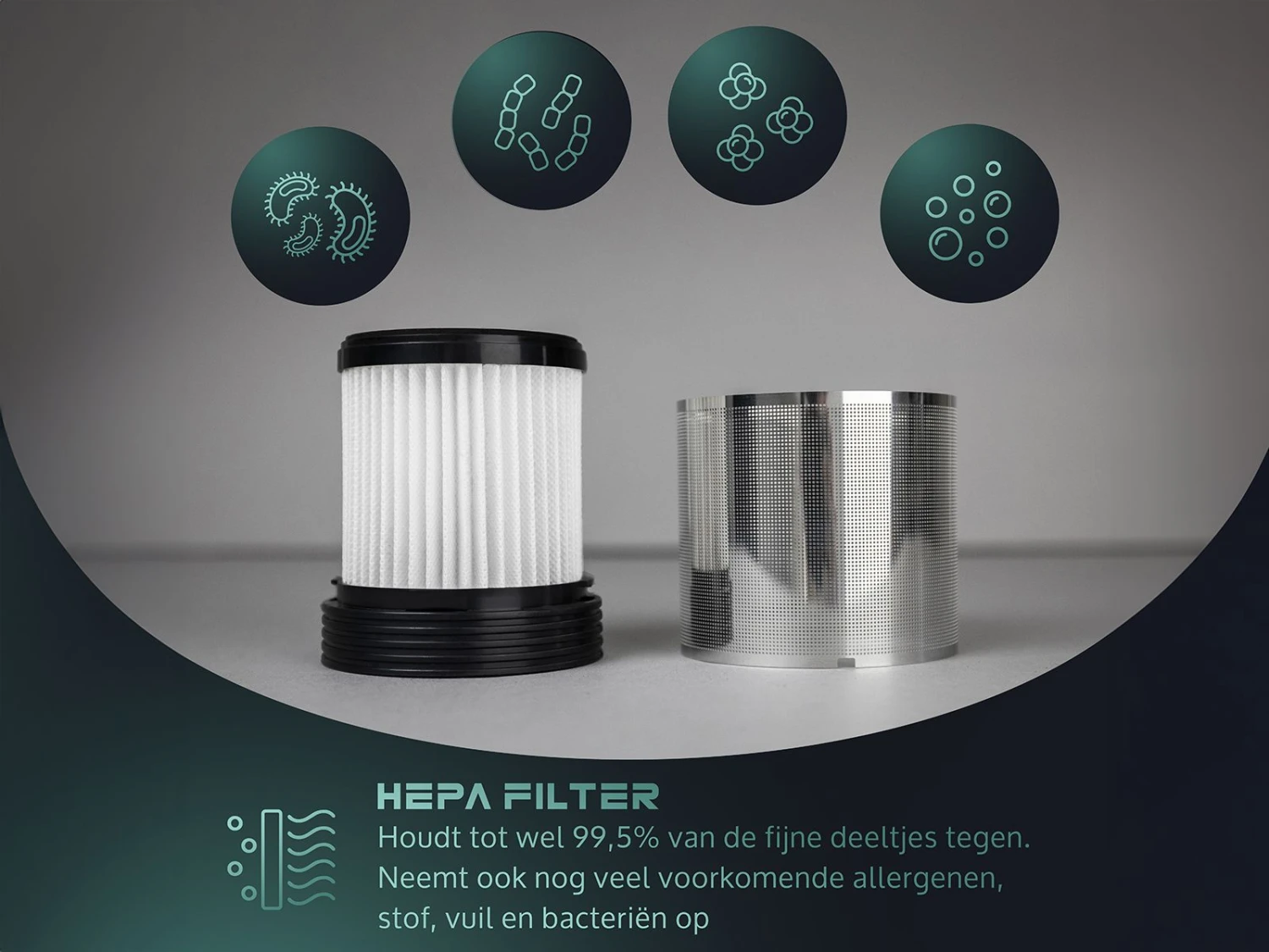 Merkloos JAP Cyclone C3 HEPA Filter 4 Merkloos JAP Cyclone C3 HEPA Filter - Afbeelding 2
