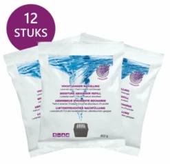 Merkloos Bullstore Lavendel 400 Gram Navulling Vochtvanger - 12 Stuks -Buiten Kamperen 65e85417e0ade4.80791340