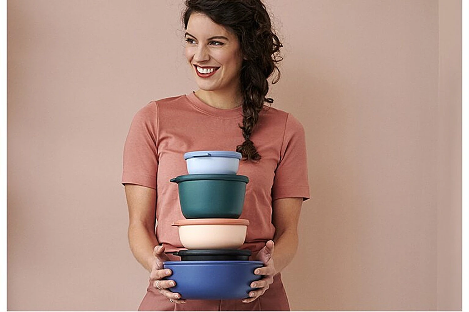 Mepal Cirqula 1250 Ml Ronde Vershouddoos 4 Mepal Cirqula 1250 Ml Ronde Vershouddoos - Afbeelding 2