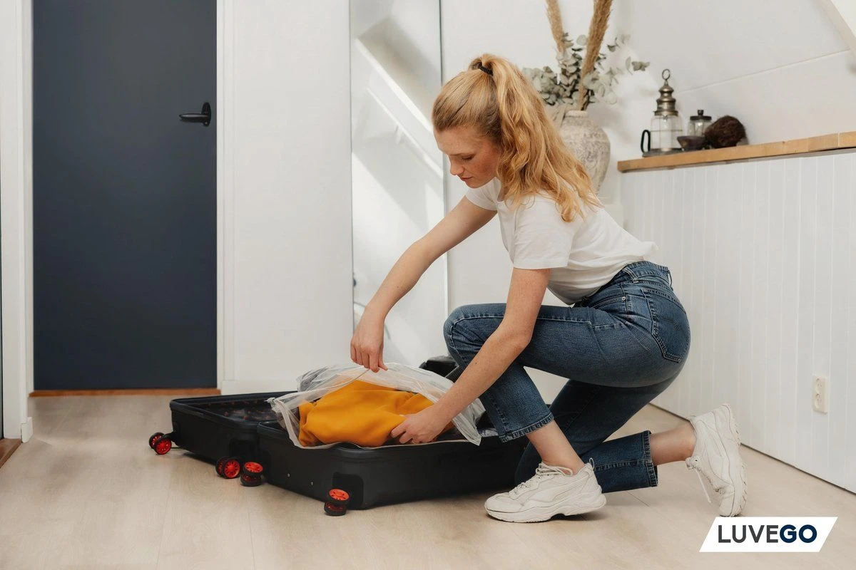 Luvego Set Van 6 Vacuümzakken 4 Luvego Set Van 6 Vacuümzakken - Afbeelding 2