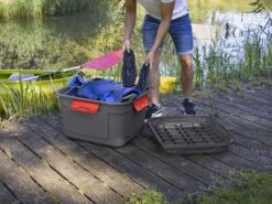 Sunware Q-line 90 Liter Antraciet Waterdichte Opbergbox -Buiten Kamperen 66264a5c761071.06298711
