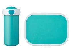 Mepal Campus Schoolbeker En Lunchbox - Turquoise