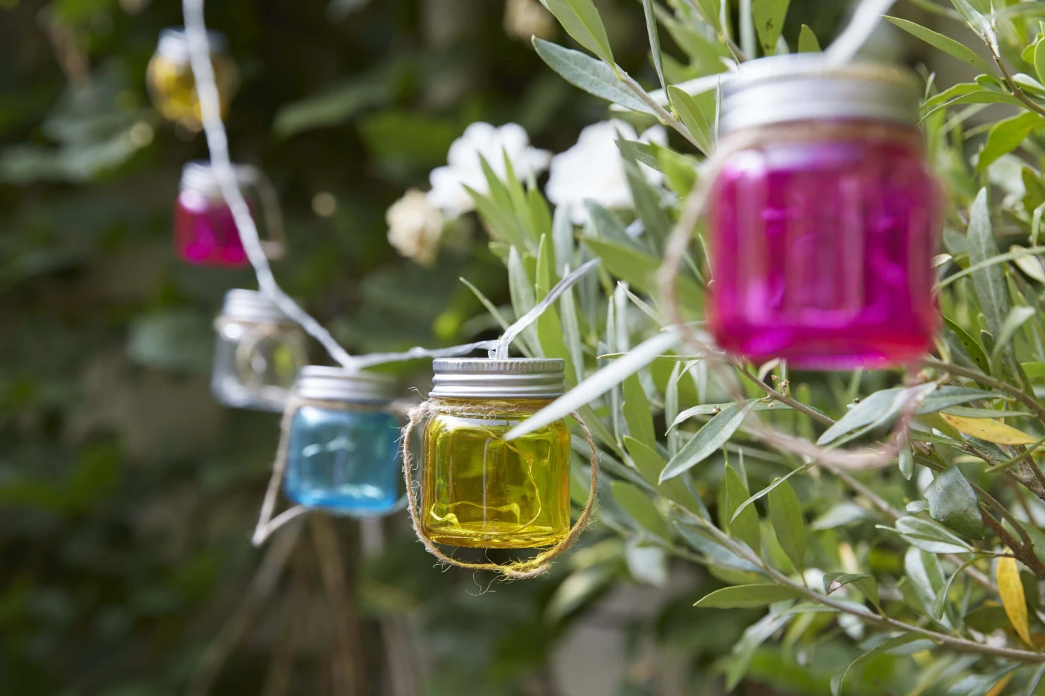 Luxform Blanes Solar Sfeerverlichting 4 Luxform Blanes Solar Sfeerverlichting - Afbeelding 2