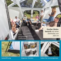 Skandika Tonsberg 10 Tunneltent -Buiten Kamperen 6638a3442ff909.98888593