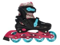 Merkloos Champz Beginner Kinder Inline Skates Roze Hardboot ABEC7