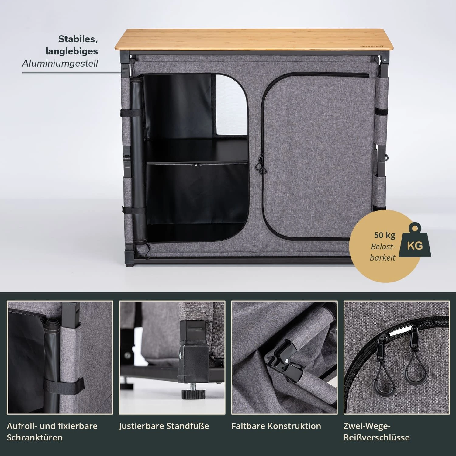 Skandika Triabo Kampeerkast 7 Skandika Triabo Kampeerkast - Afbeelding 5