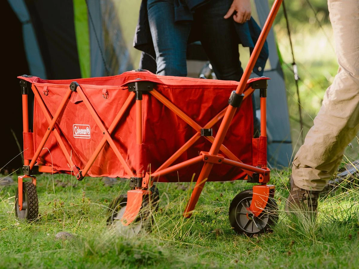 Coleman Wagon Opvouwbare Bolderkar - Red 6 Coleman Wagon Opvouwbare Bolderkar - Red - Afbeelding 4