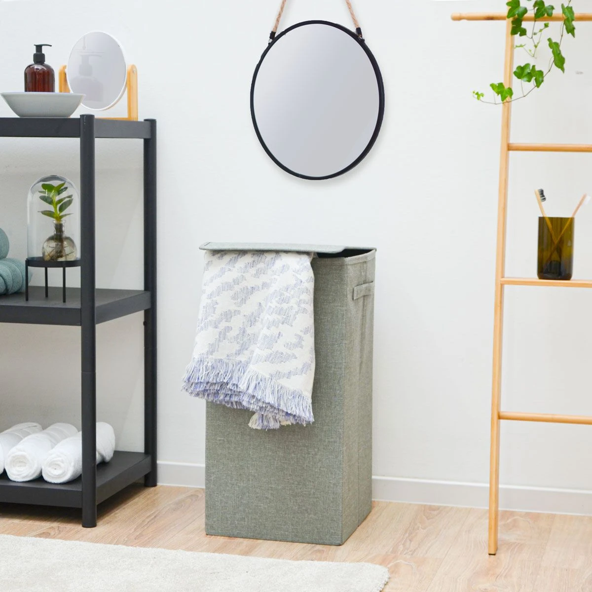 Merkloos DuneDesign XXL Wasmand - 50 Liter 4 Merkloos DuneDesign XXL Wasmand - 50 Liter - Afbeelding 2