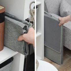 Merkloos DuneDesign XXL Wasmand 50 Liter Met Waszak -Buiten Kamperen 6650967b03a143.87793940