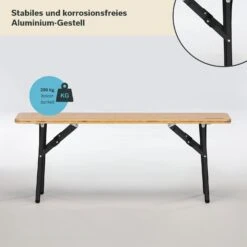 Skandika Tobro Bamboe Zitbank - Set Van 2 -Buiten Kamperen 665484428e5e92.98365264