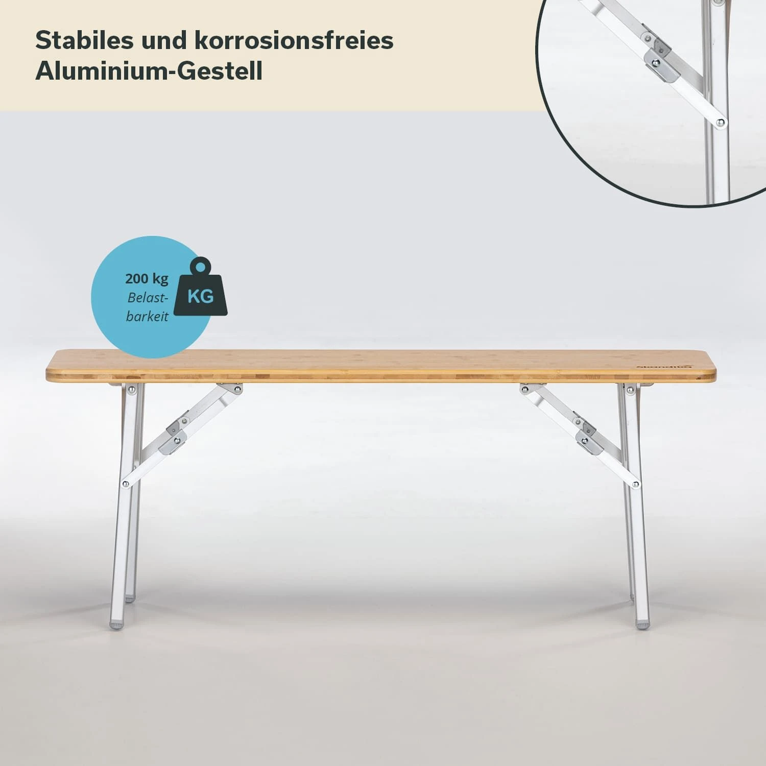 Skandika Tolja Bamboe Zitbank Set Van 2 6 Skandika Tolja Bamboe Zitbank Set Van 2 - Afbeelding 4