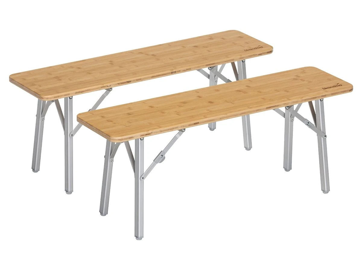 Skandika Tolja Bamboe Zitbank Set Van 2 3 Skandika Tolja Bamboe Zitbank Set Van 2