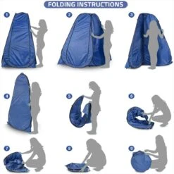 Campingwise Pop-up Douchetent - Blue -Buiten Kamperen 6655c78075d2a6.11395543