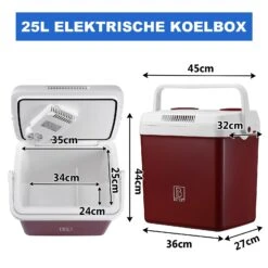 Brisby 25 Liter AC/DC Elektrische Koelbox - Red 12 Brisby 25 Liter AC/DC Elektrische Koelbox - Red -Buiten Kamperen 665d9b555c6954.37943478