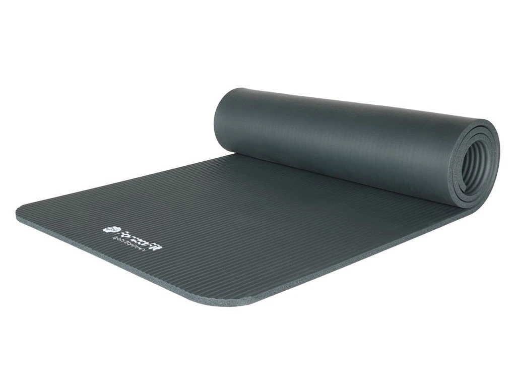 Merkloos ForzaFit 12 Mm Fitness Mat Met Draagriem - Grey 3 Merkloos ForzaFit 12 Mm Fitness Mat Met Draagriem - Grey