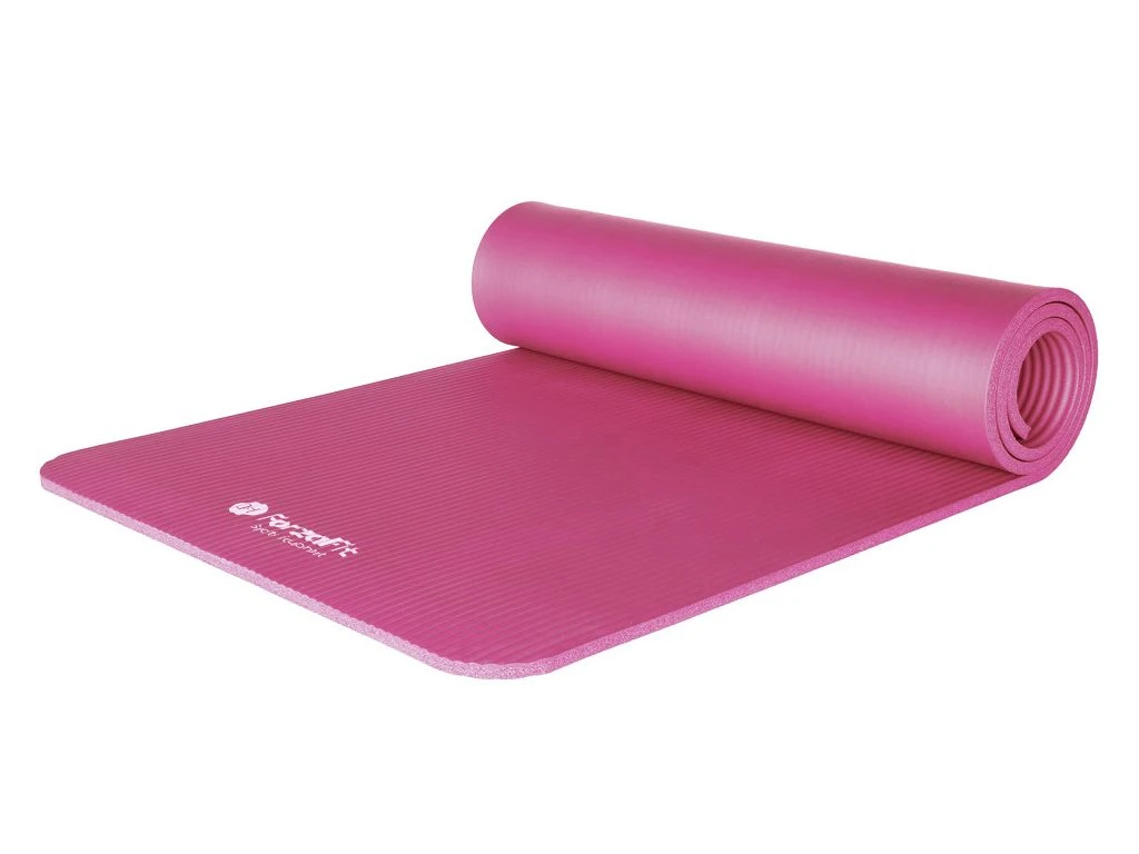 Merkloos ForzaFit 12 Mm Yoga Mat Met Draagriem - Pink 3 Merkloos ForzaFit 12 Mm Yoga Mat Met Draagriem - Pink