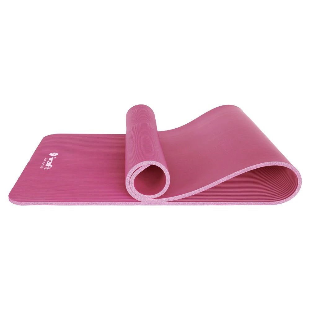 Merkloos ForzaFit 12 Mm Yoga Mat Met Draagriem - Pink 4 Merkloos ForzaFit 12 Mm Yoga Mat Met Draagriem - Pink - Afbeelding 2
