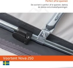 Campout Nova 250 Voortent - 1001-1025 Cm -Buiten Kamperen 6672b36e64b296.35269955