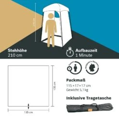 Skandika Quick Start Douchetent -Buiten Kamperen 6682695f797ca3.18321525