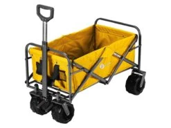 Merkloos Packaway XL Opvouwbare Bolderkar - Okergeel