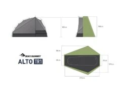 Sea To Summit Alto TR1 1-persoons Tent 8 Sea To Summit Alto TR1 1-persoons Tent -Buiten Kamperen 66e1a2a4e66d76.35373837