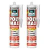 Bison 300gr Transparant Poly Max Crystal Express - 2 Stuks -Buiten Kamperen 66ed3a0a1fd731.42468374
