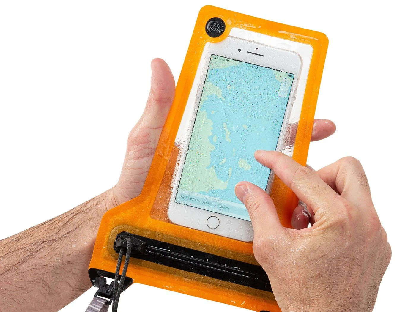 Nite Ize RunOff Waterbestendige Telefoonhoes Oranje 3 Nite Ize RunOff Waterbestendige Telefoonhoes Oranje