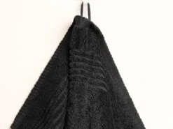 Merkloos PHLOX Supreme 70 X 140 Cm Set Van 4 Handdoeken - Zwart -Buiten Kamperen 66f425924b2882.35480456