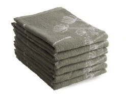 DoubleDry Dandelion 50 X 50 Cm Set Van 6 Keukendoeken -groen