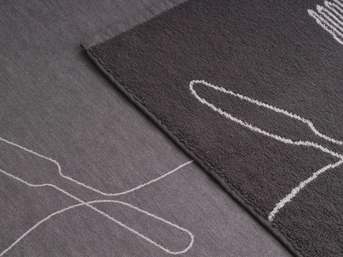 DoubleDry Bestek 50 X 70 Cm Set Van 6 Theedoeken - Grijs 5 DoubleDry Bestek 50 X 70 Cm Set Van 6 Theedoeken - Grijs - Afbeelding 3