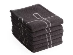 DoubleDry Bestek 50 X 50 Cm Set Van 6 Keukendoeken - Grijs