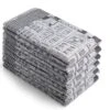 DoubleDry Grachten 50 X 70 Cm Set Van 6 Theedoeken - Zwart -Buiten Kamperen 66fac4421ab468.74341245