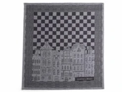 DoubleDry Grachten 50 X 70 Cm Set Van 6 Theedoeken - Zwart -Buiten Kamperen 66fac44239b096.04765723