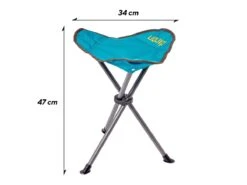 Uquip Darcy Vouwkruk - Petrol -Buiten Kamperen 67c2bf465e8dabcc