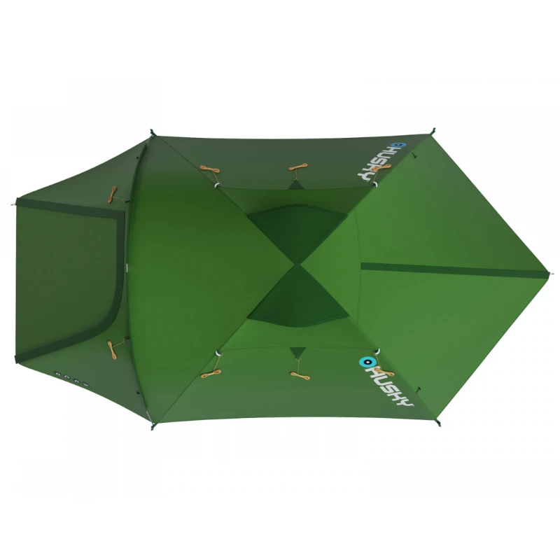 Husky Baron 3 Extreem Lichtgewicht Tent - Green 5 Husky Baron 3 Extreem Lichtgewicht Tent - Green - Afbeelding 3
