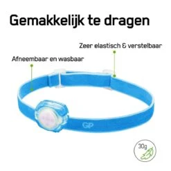 Merkloos GP CH31 40 Lumen Hoofdlamp - Blue -Buiten Kamperen 6c4202a34d5ecf6f