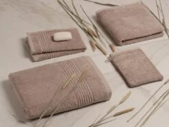 Merkloos PHLOX Supreme 30 X 50 Cm Set Van 6 Gastendoekjes - Sand -Buiten Kamperen 75bc22b6210e5773