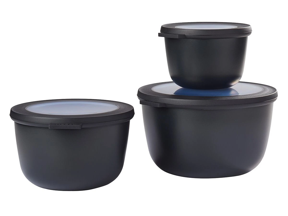 Mepal Cirqula 3-delige Set Ronde XL Vershouddozen 3 Mepal Cirqula 3-delige Set Ronde XL Vershouddozen