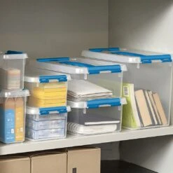 Sunware Q-line 120 Liter Opbergbox - Blue -Buiten Kamperen 78aa4dff8fd19ef7