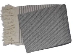 Merkloos PHLOX 100 X 200 Cm Hamamdoek - Zwart