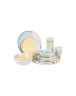 Bo-Camp Pastel Annecy 16-delige Serviesset 10 Bo-Camp Pastel Annecy 16-delige Serviesset -Buiten Kamperen 7fc29efe5050945a