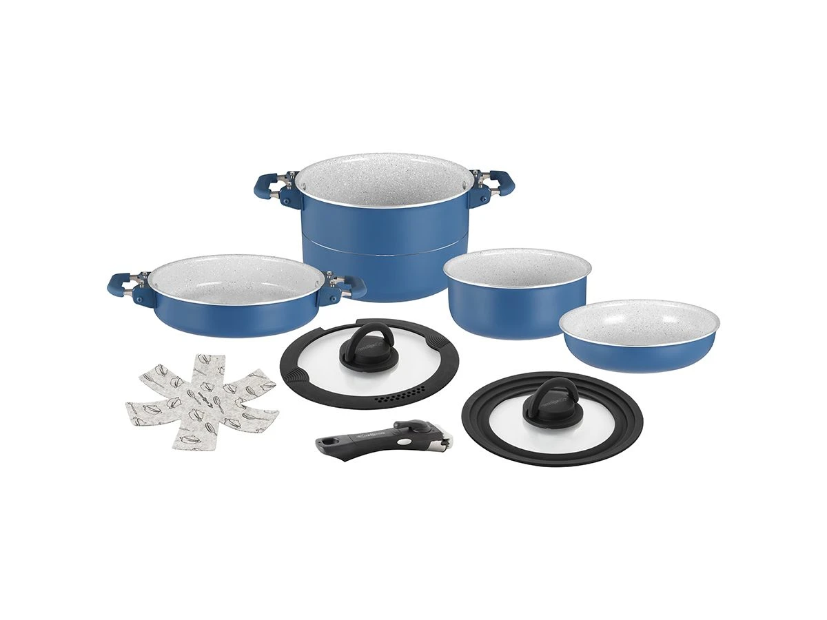 Brunner Carezza Magnet 7-delige Pannenset - Ø 22 Cm 3 Brunner Carezza Magnet 7-delige Pannenset - Ø 22 Cm