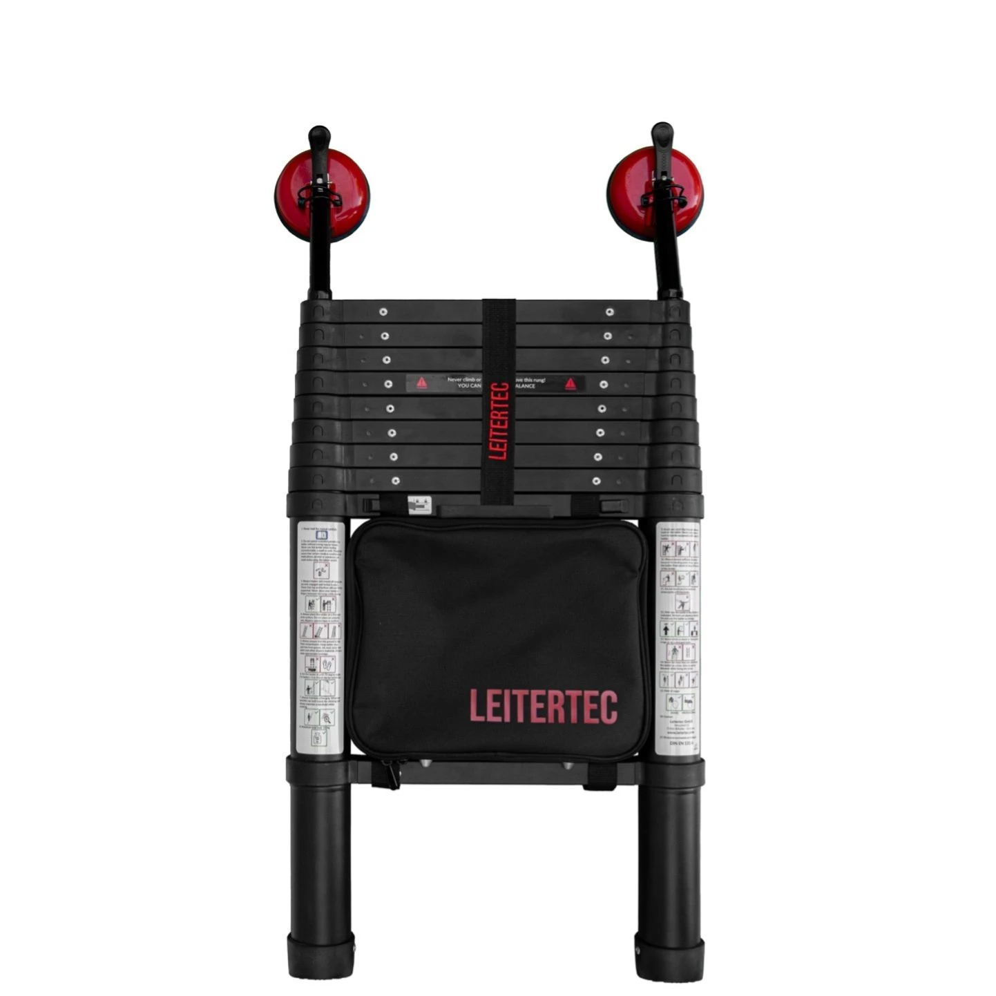 Merkloos Leitertec 2,9 M Telescopische Ladder 3 Merkloos Leitertec 2,9 M Telescopische Ladder