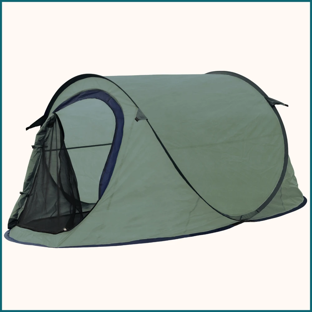 HIXA Groene 1 Pop Up Tent 4 HIXA Groene 1 Pop Up Tent - Afbeelding 2