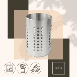 Orange85 ∅12 X 18 Cm RVS Keukengerei Houder -Buiten Kamperen 8a06b2b13b381f31