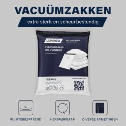 Luvego 100 X 75 Set Van 2 Vacuümzakken 13 Luvego 100 X 75 Set Van 2 Vacuümzakken -Buiten Kamperen 8c055df92aa87c69
