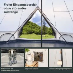 Skandika Tipi Kuopio 400 Protect Groepstent -Buiten Kamperen 979268ffcde40910