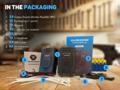 Vulpes Goods Marterverjager - Batterijen En 12 Volt -Buiten Kamperen 99014b172d33d5ad