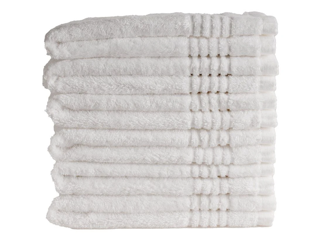 Merkloos PHLOX Supreme 30 X 50 Cm Set Van 6 Gastendoekjes - Wit 3 Merkloos PHLOX Supreme 30 X 50 Cm Set Van 6 Gastendoekjes - Wit